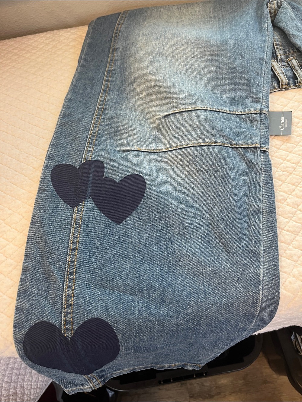 Chartou collection barel jeans. NWT. Size medium - Picture 12 of 12
